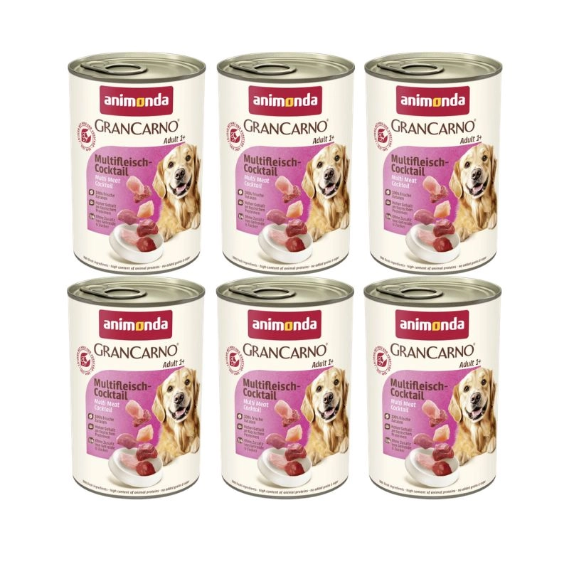 Animonda GranCarno koktajl mięsny adult 400 g × 6