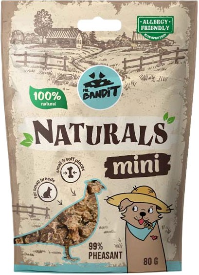 Mr. Bandit Naturals bażant małe rasy 80 g