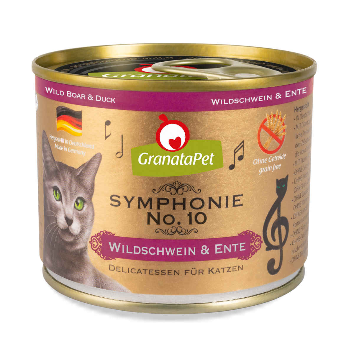 GranataPet Symphonie Digestive Sensitive dziczyzna, kaczka adult 200 g