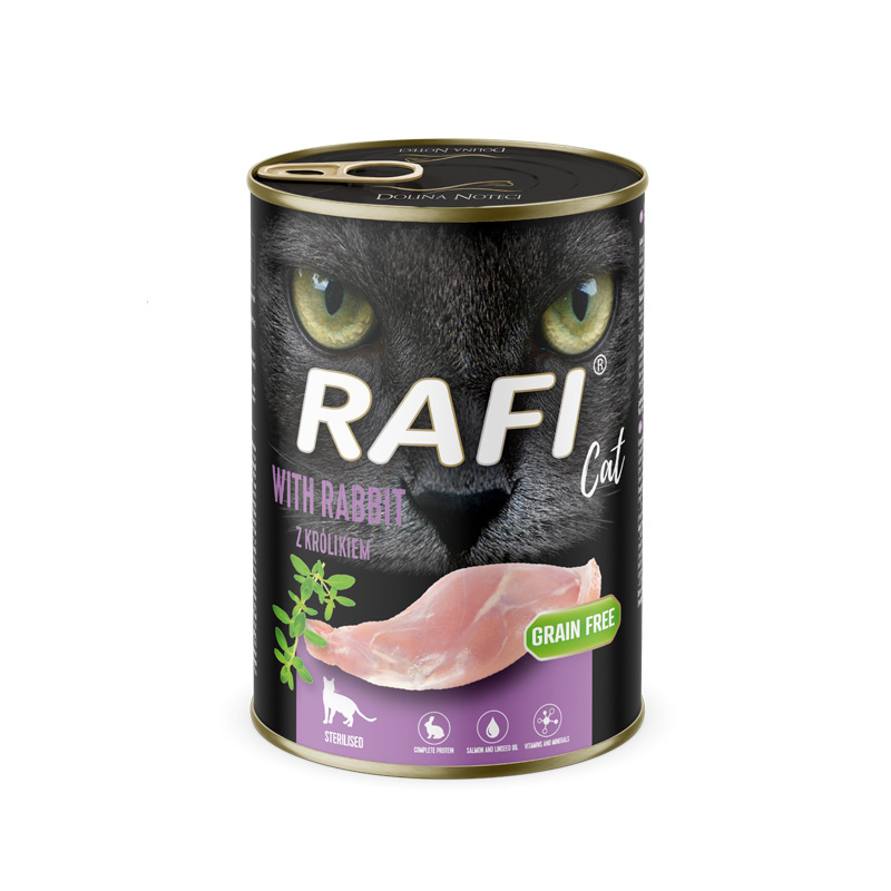 Rafi Cat Sterilised królik adult 400 g