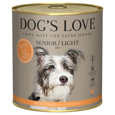 Dog's Love indyk senior 800 g × 24