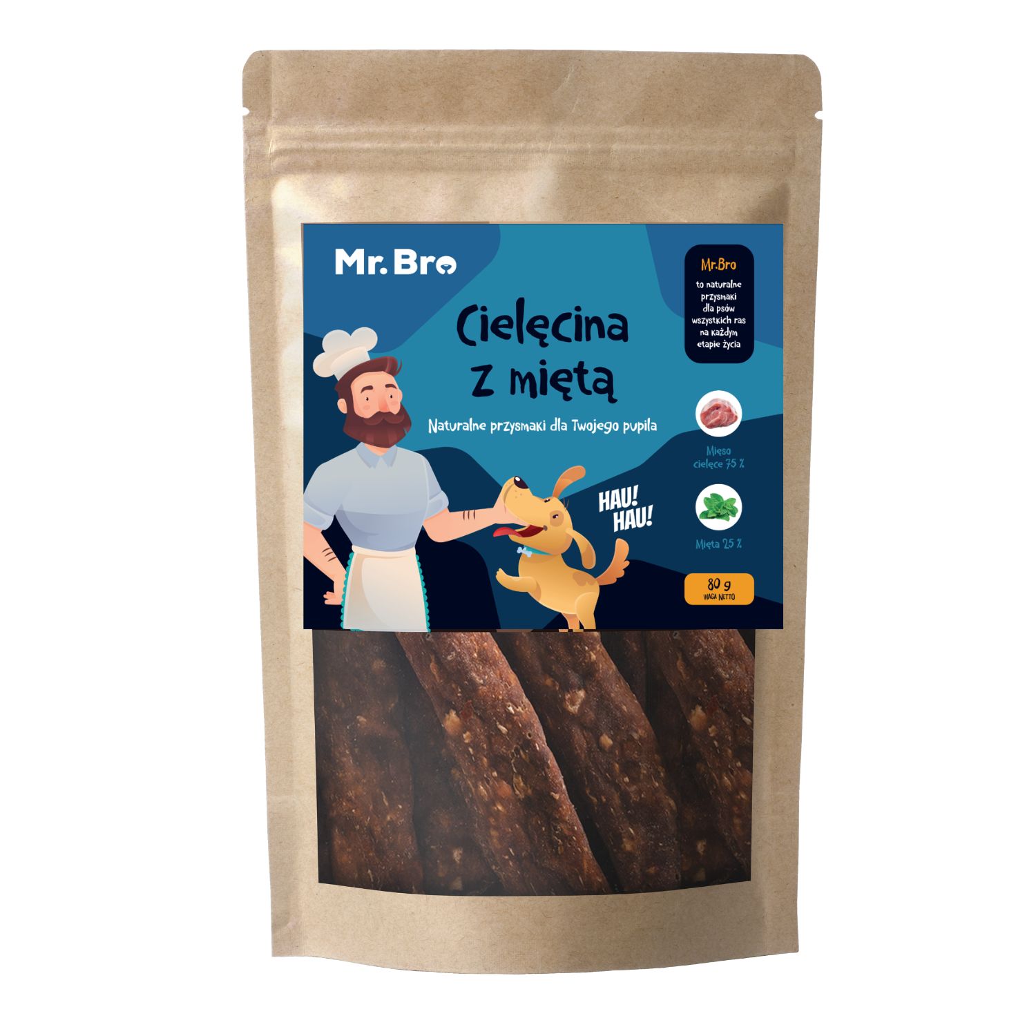 Mr. Bro Strips cielęcina 80 g