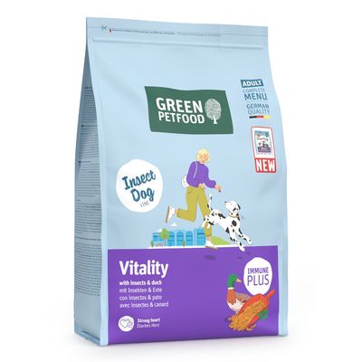 Green Petfood InsectDog kaczka, owady adult 3 kg