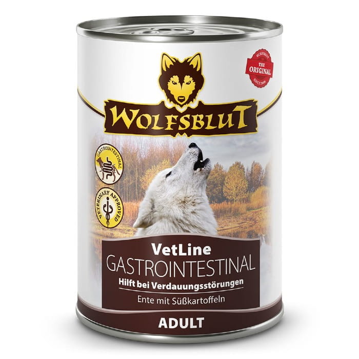 Wolfsblut VetLine kaczka adult 395 g × 6