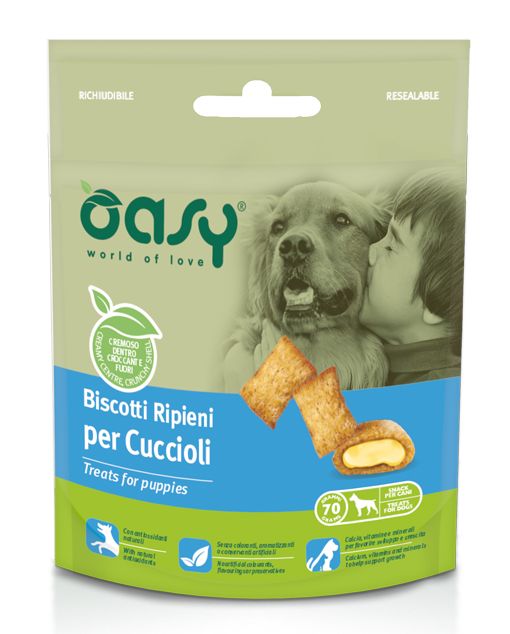 Oasy ciasteczka z nadzieniem puppy 70 g