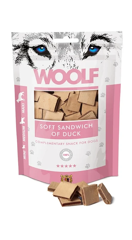 Woolf Soft Sandwich kaczka 100 g