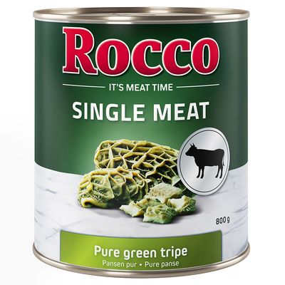 Rocco Single Meat żwacz adult 800 g × 6