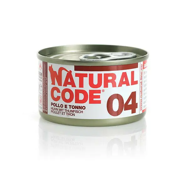 Natural Code kurczak, tuńczyk kawałki 85 g