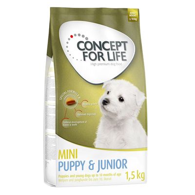 Concept for Life Mini puppy małe rasy 1.5 kg × 2