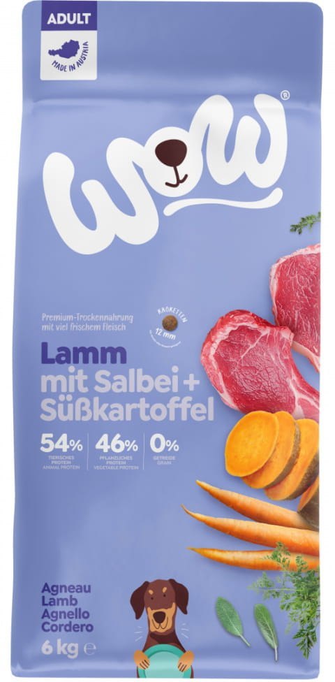 WOW jagnięcina adult 6 kg