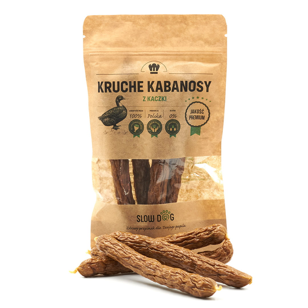 Slow Dog kabanosy z kaczki 100 g