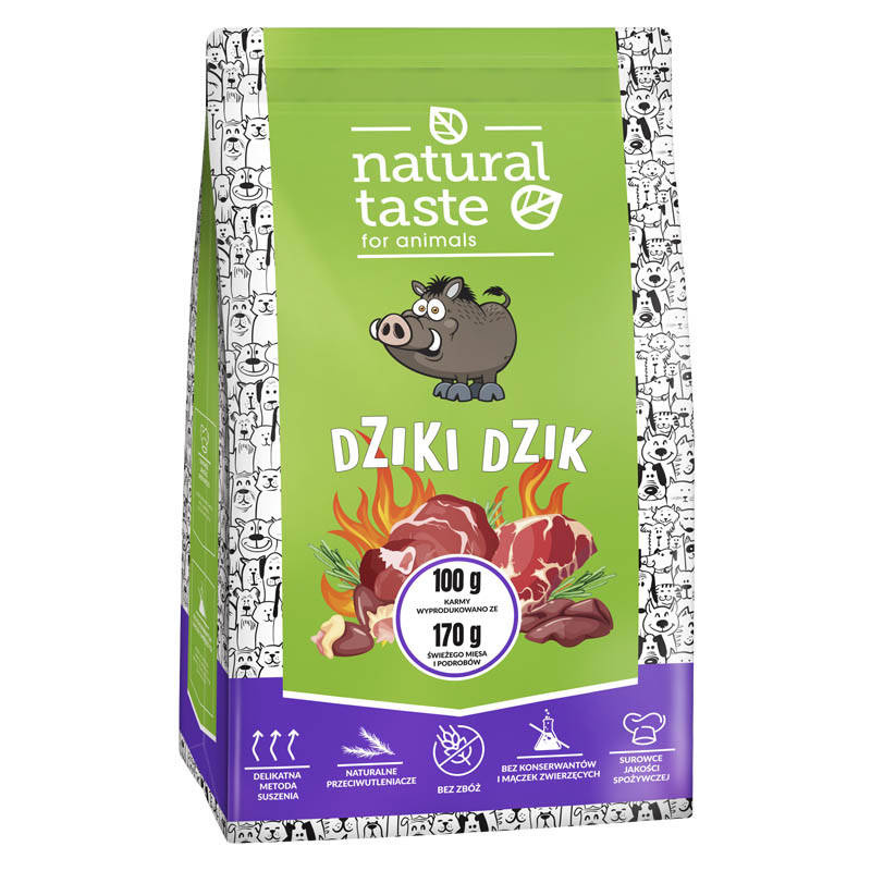 Natural Taste dzik 5 kg