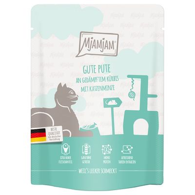 MjAMjAM Quetschie indyk z dynią 300 g × 6