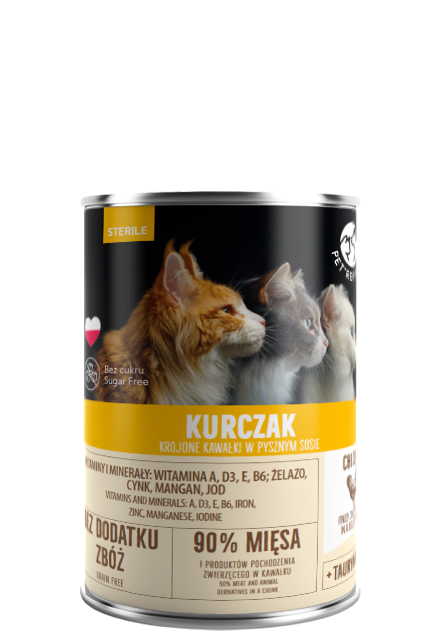 Pet Republic Sterilised kurczak w sosie adult 400 g