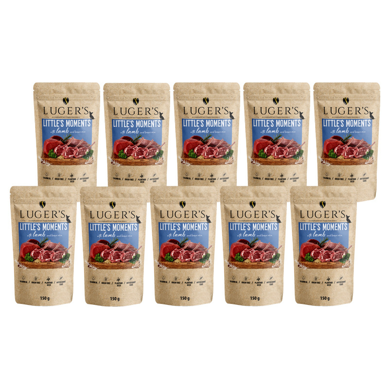 Luger's Little's Moments jagnięcina małe rasy 150 g × 10
