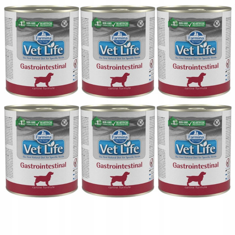 Farmina Vet Life Gastrointestinal 300 g × 6