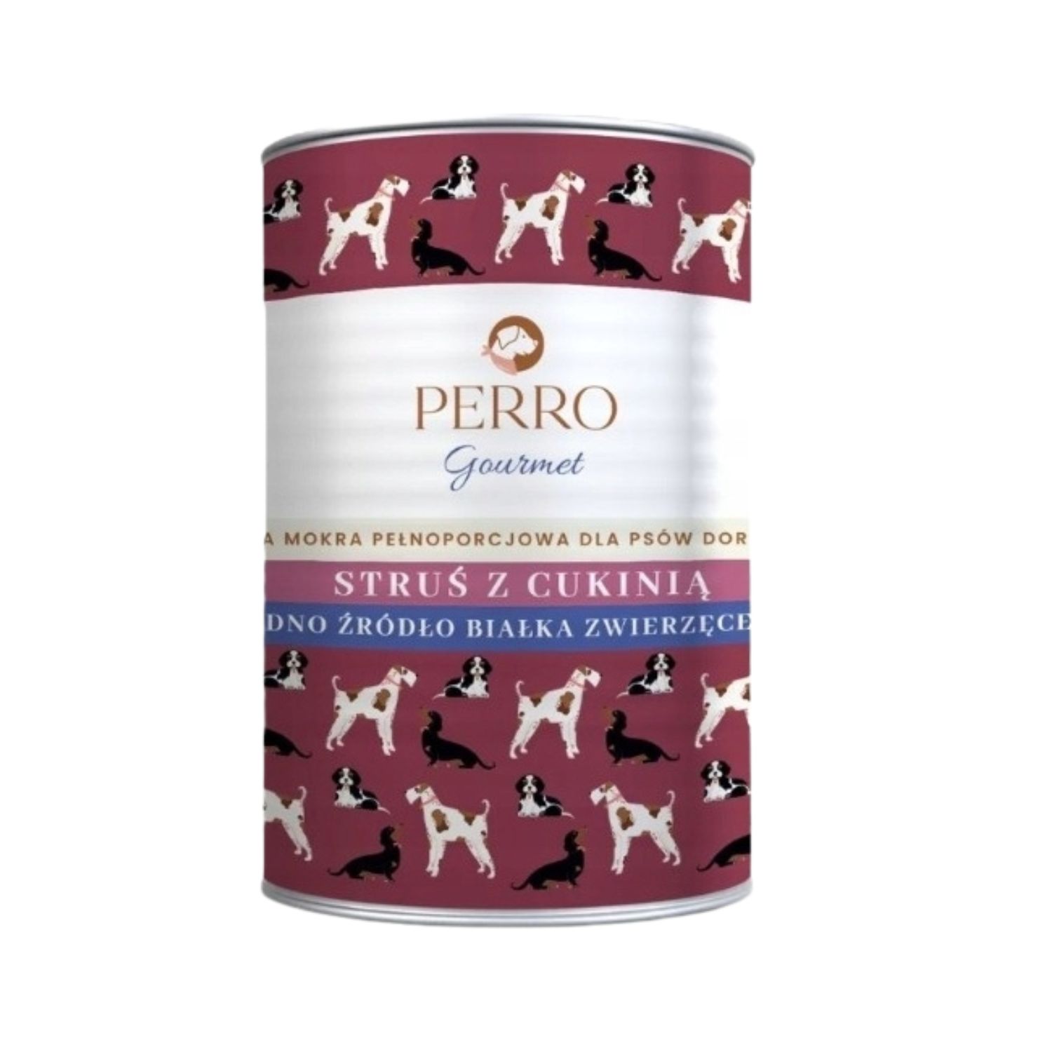Perro Gourmet struś adult 400 g