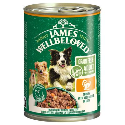 James Wellbeloved indyk adult 400 g × 24