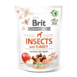 Brit Crunchy Snack indyk, owady 200 g