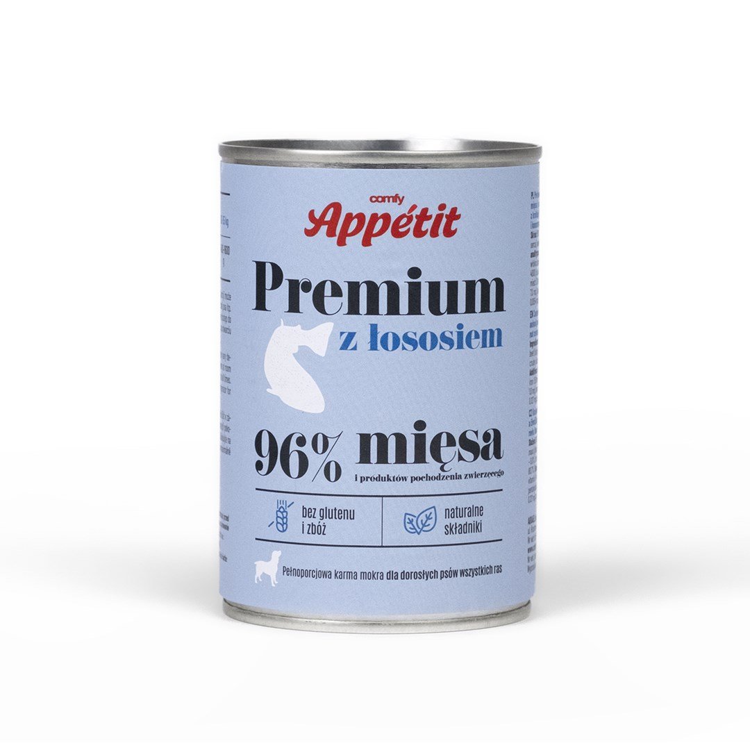 Comfy Appetit Premium łosoś adult 400 g × 6