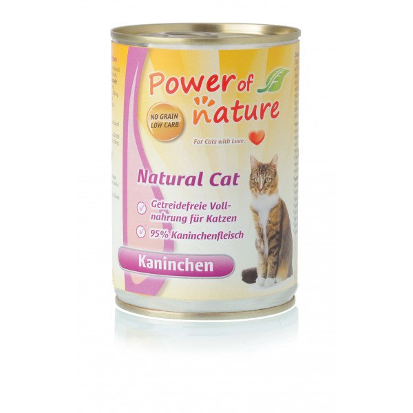 Power Of Nature Natural Cat królik 400 g