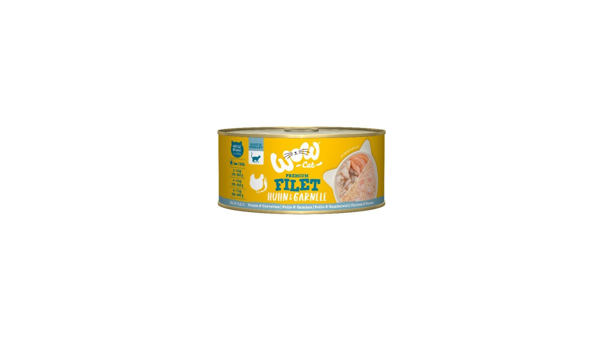 WOW krewetki, kurczak w sosie 70 g