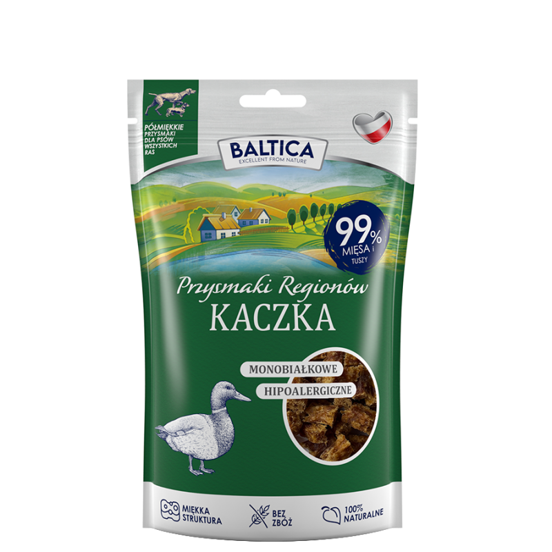 Baltica Półmiękkie przysmaki kaczka 80 g