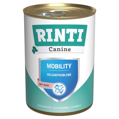 Rinti Canine Mobility wołowina 400 g × 12