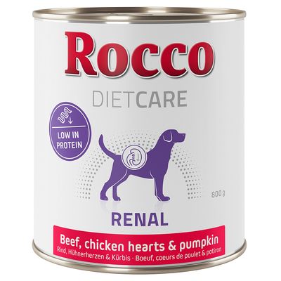 Rocco Diet Care kurczak, wołowina z dynią adult 800 g × 6