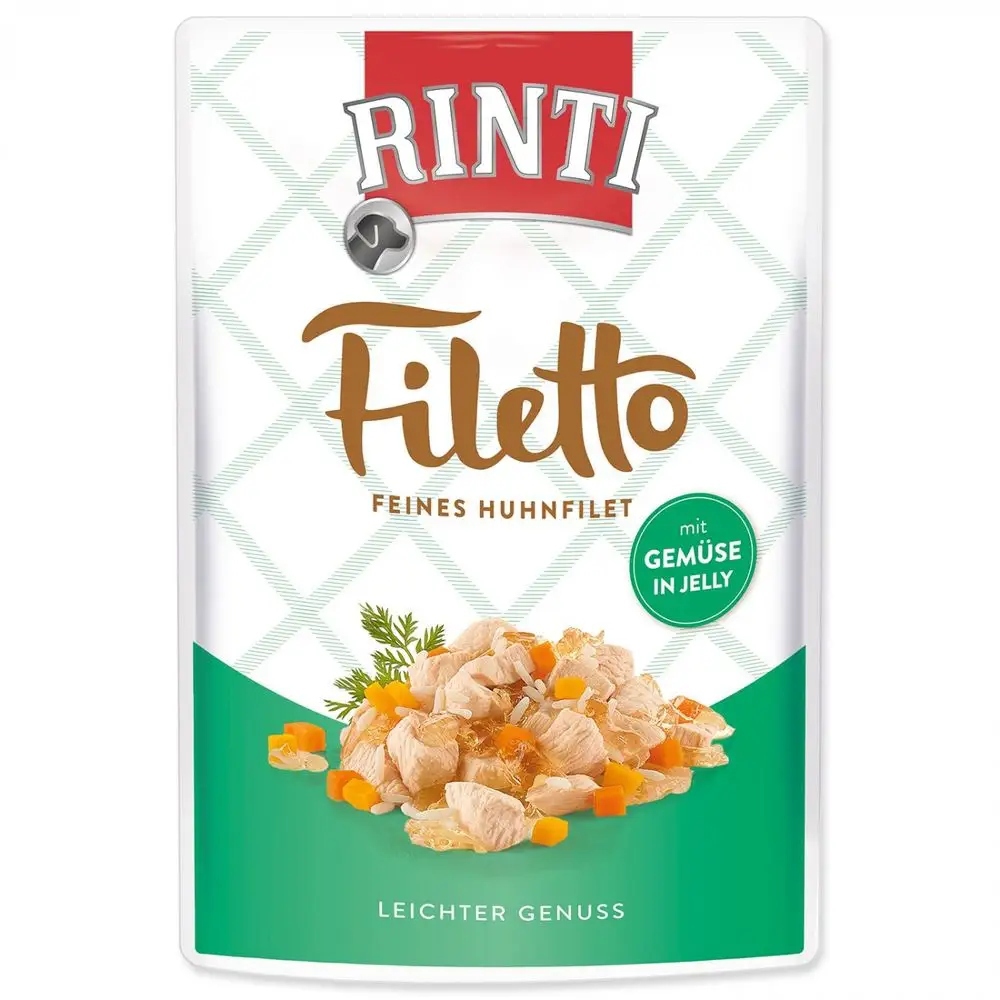 Rinti Filetto kurczak z warzywami adult 100 g