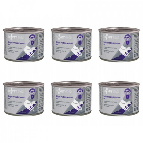 Trovet Unique Protein dziczyzna 200 g × 6