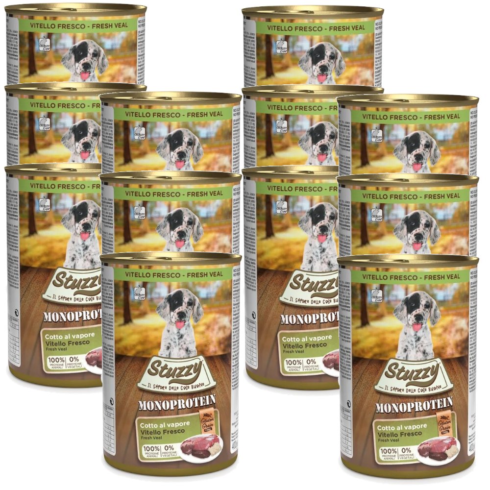 Stuzzy Monoprotein cielęcina junior 400 g × 12