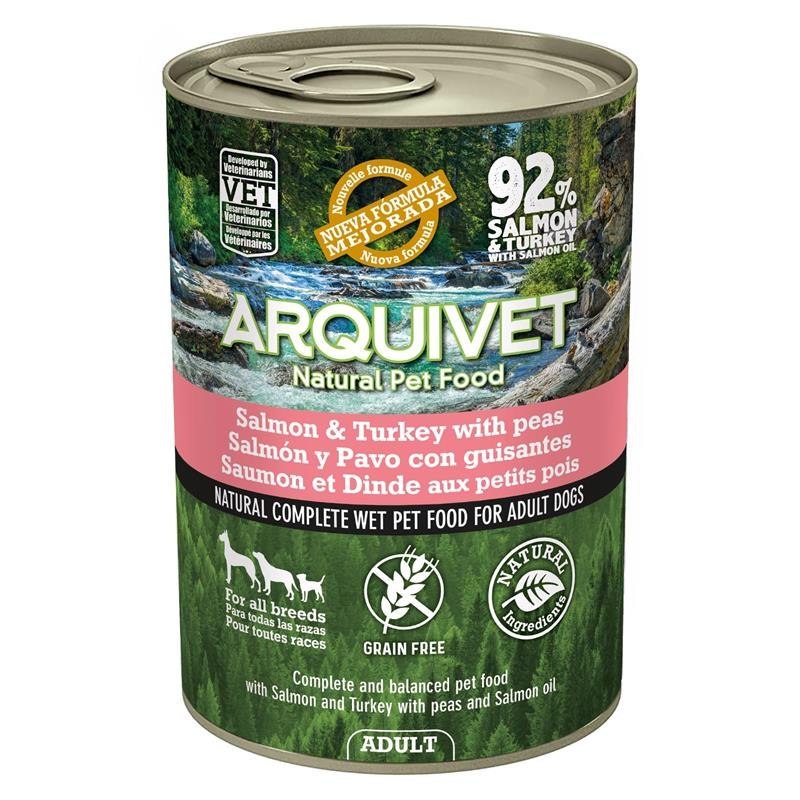 Arquivet indyk, łosoś 400 g