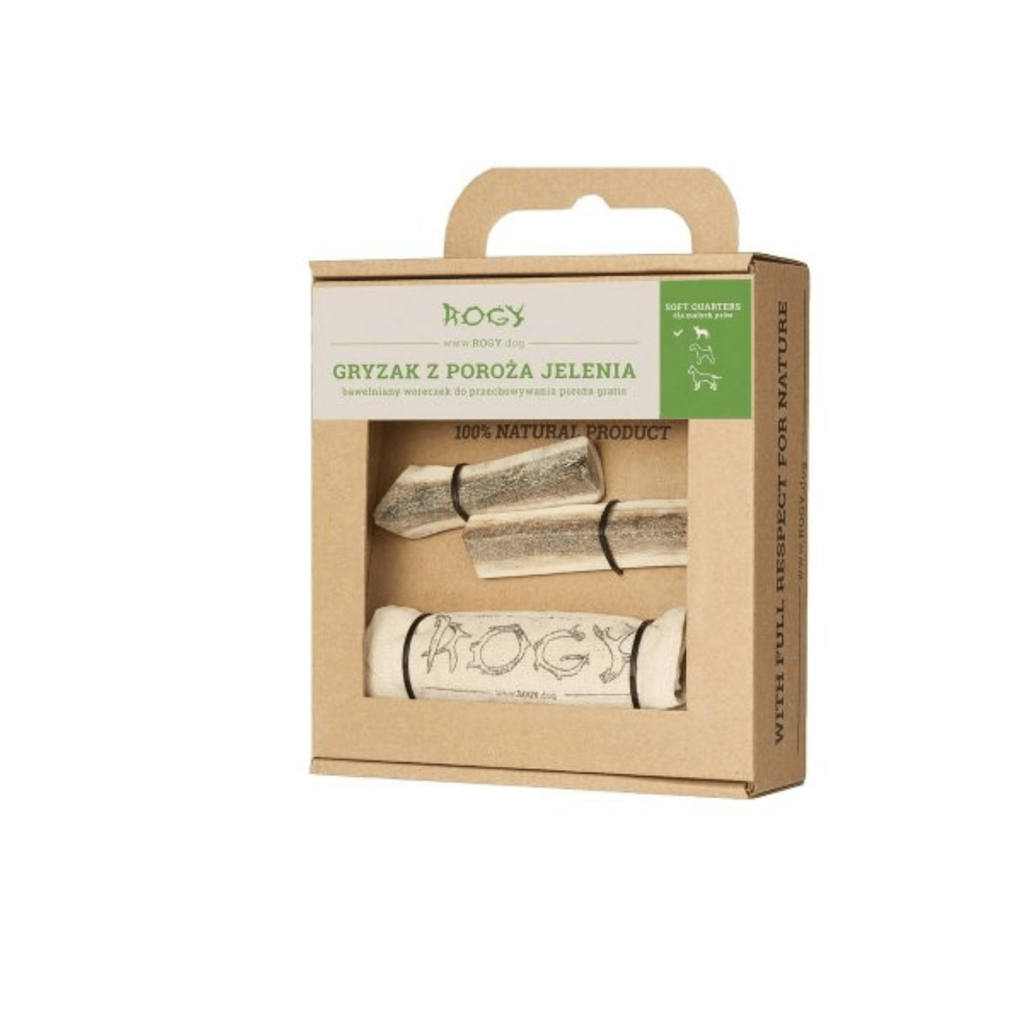Rogy jeleń małe rasy 50 g × 2