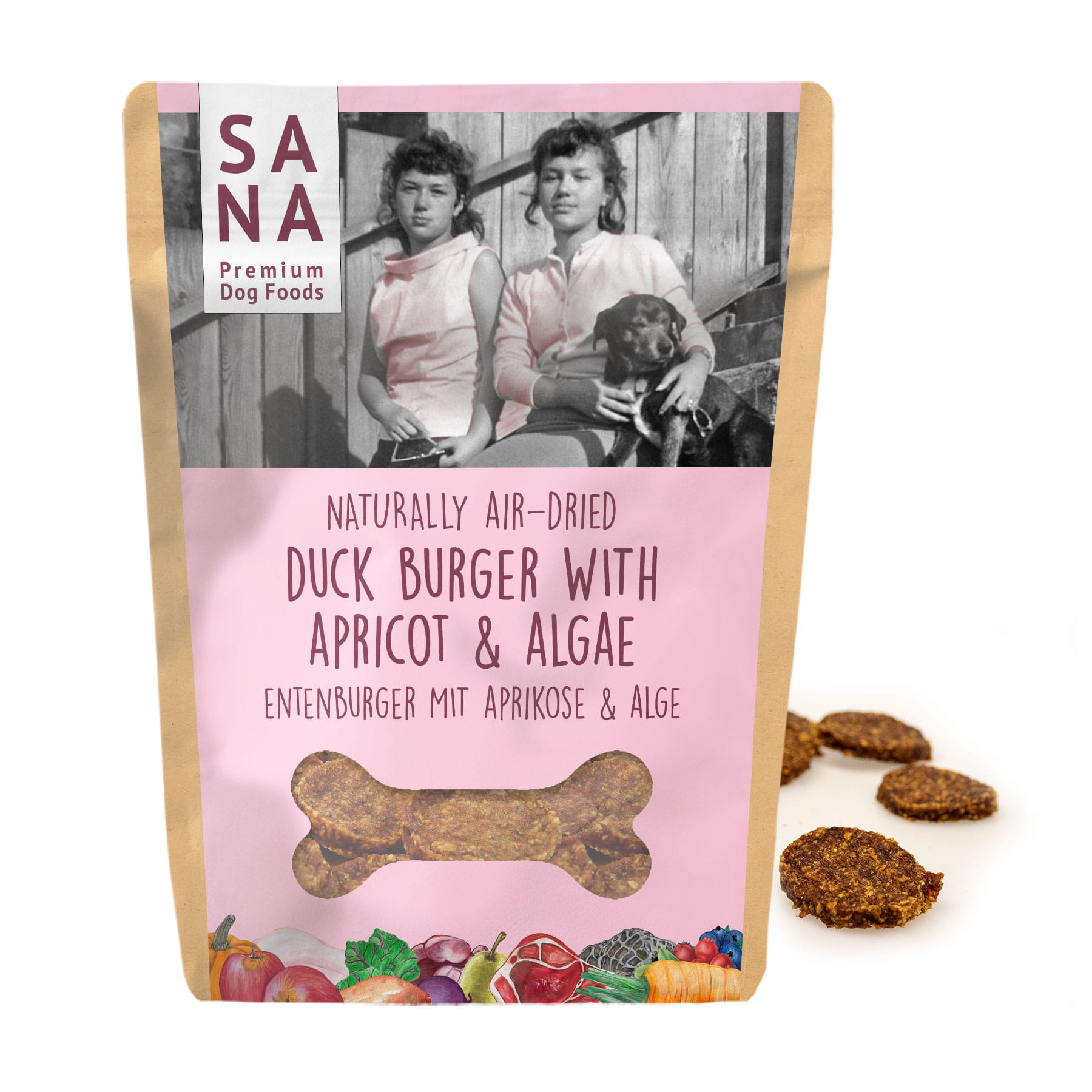 Sanadog kaczka, algi, morele 100 g