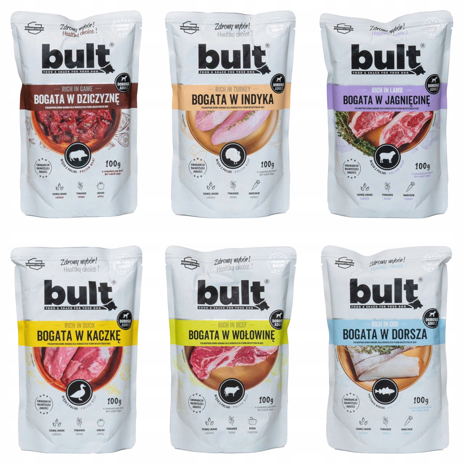 Bult mix 100 g × 6