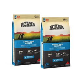 Acana Adult Dog Recipe kurczak adult 11,4 kg × 2