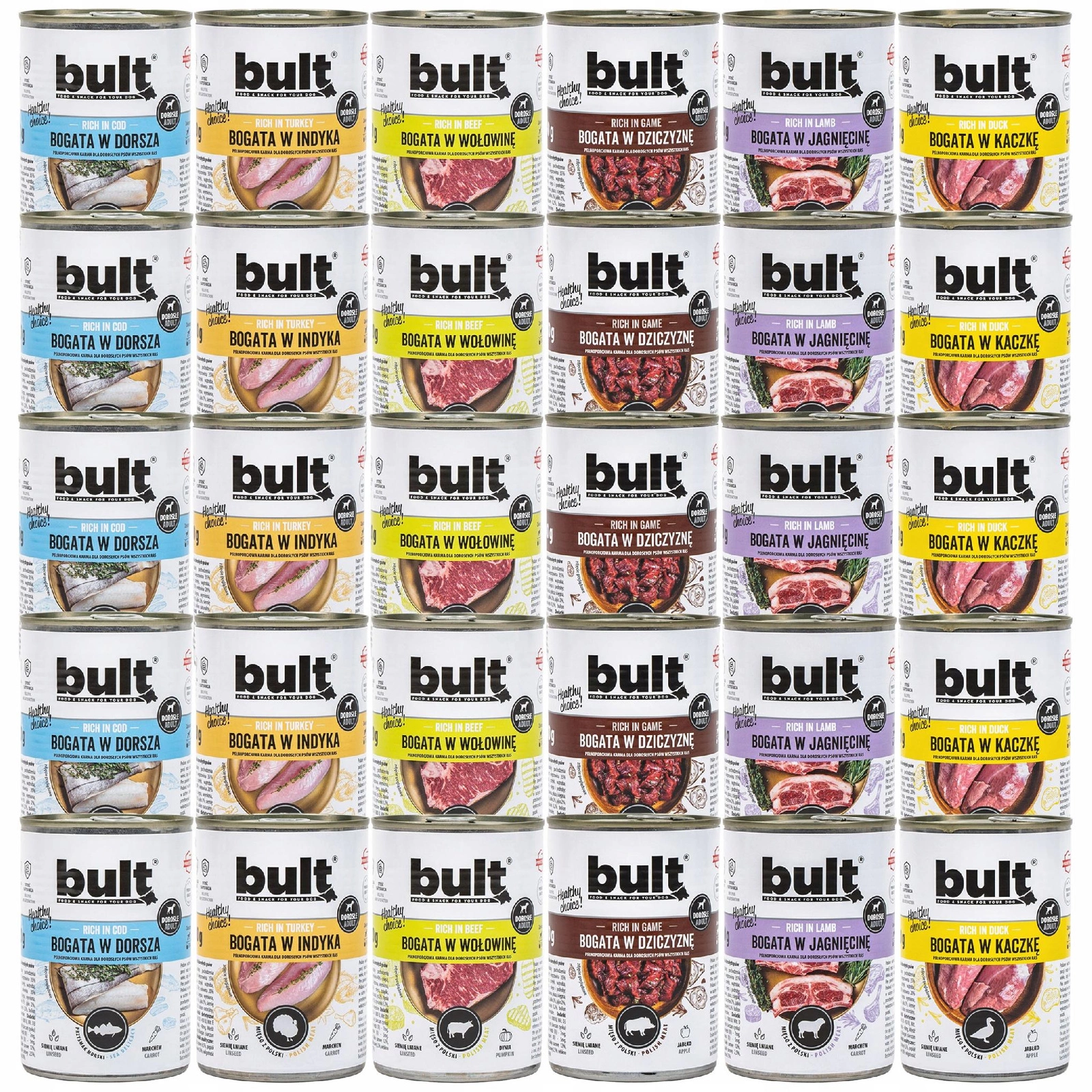 Bult mix smaków 800 g × 30