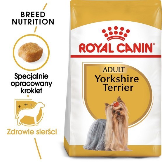 Royal Canin Yorkshire Terrier kurczak adult małe rasy 1,5 kg