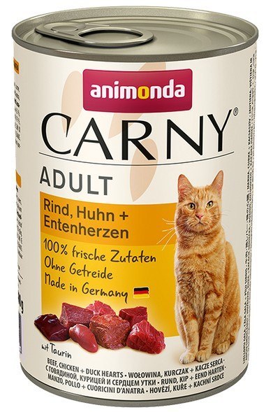 Animonda Carny wołowina, kurczak, kaczka adult 400 g