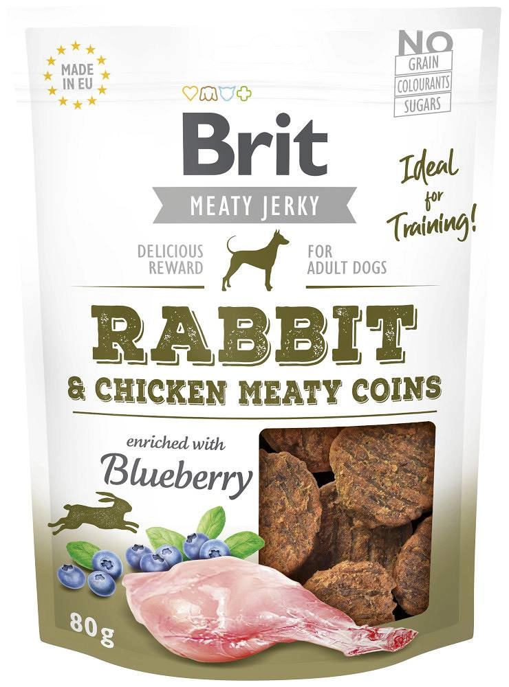 Brit Jerky Snack królik 80 g