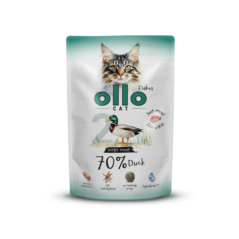 Ollo Cat Digestive kaczka w sosie 85 g