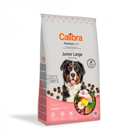 Calibra Dog Life kurczak puppy duże rasy 12 kg