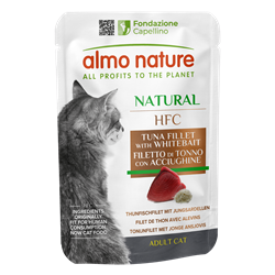Almo Nature Hfc Natural sardynka, tuńczyk kawałki 55 g