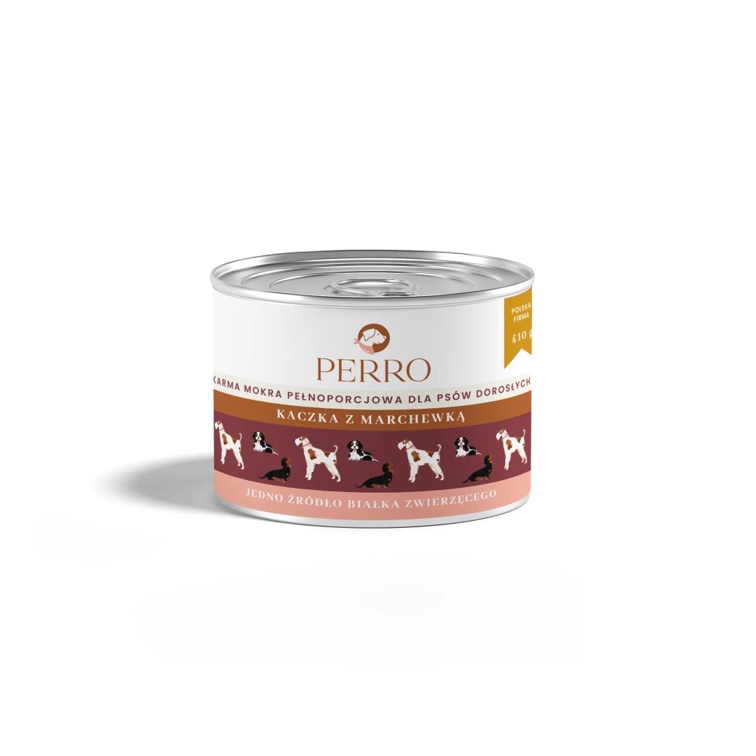 Perro kaczka z marchewką adult 400 g