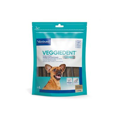 Virbac VeggieDent małe rasy 9 g × 30