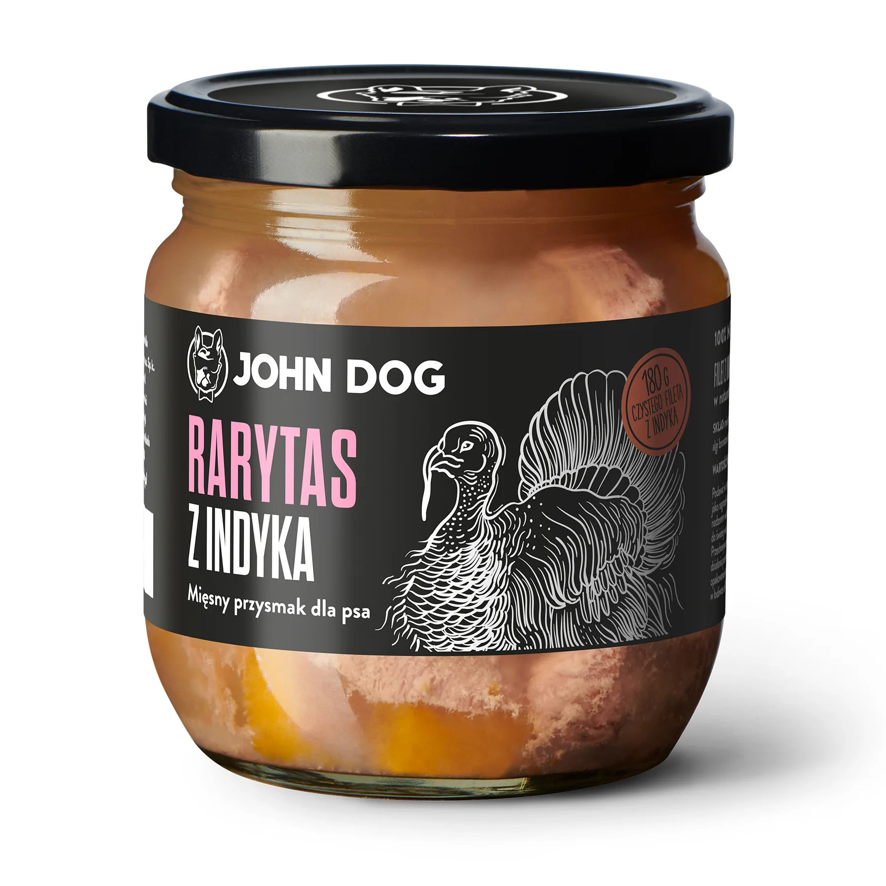 John Dog Rarytas indyk 380 g