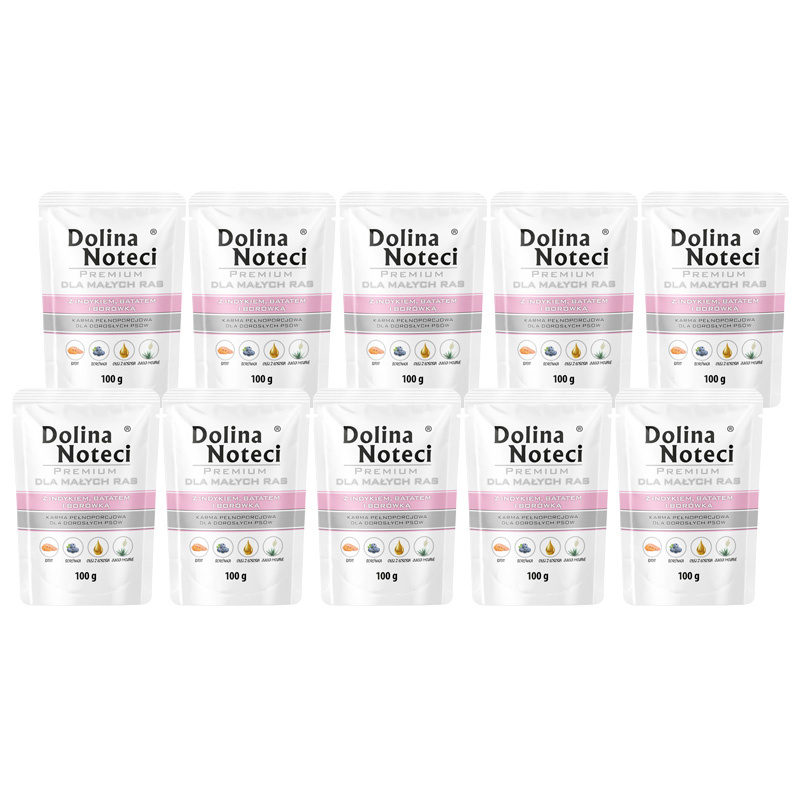 Dolina Noteci Premium indyk małe rasy 100 g × 10