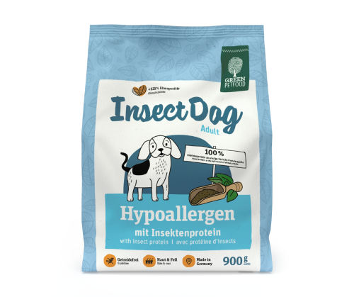 Green Petfood InsectDog Hypoallergenic owady 900 g