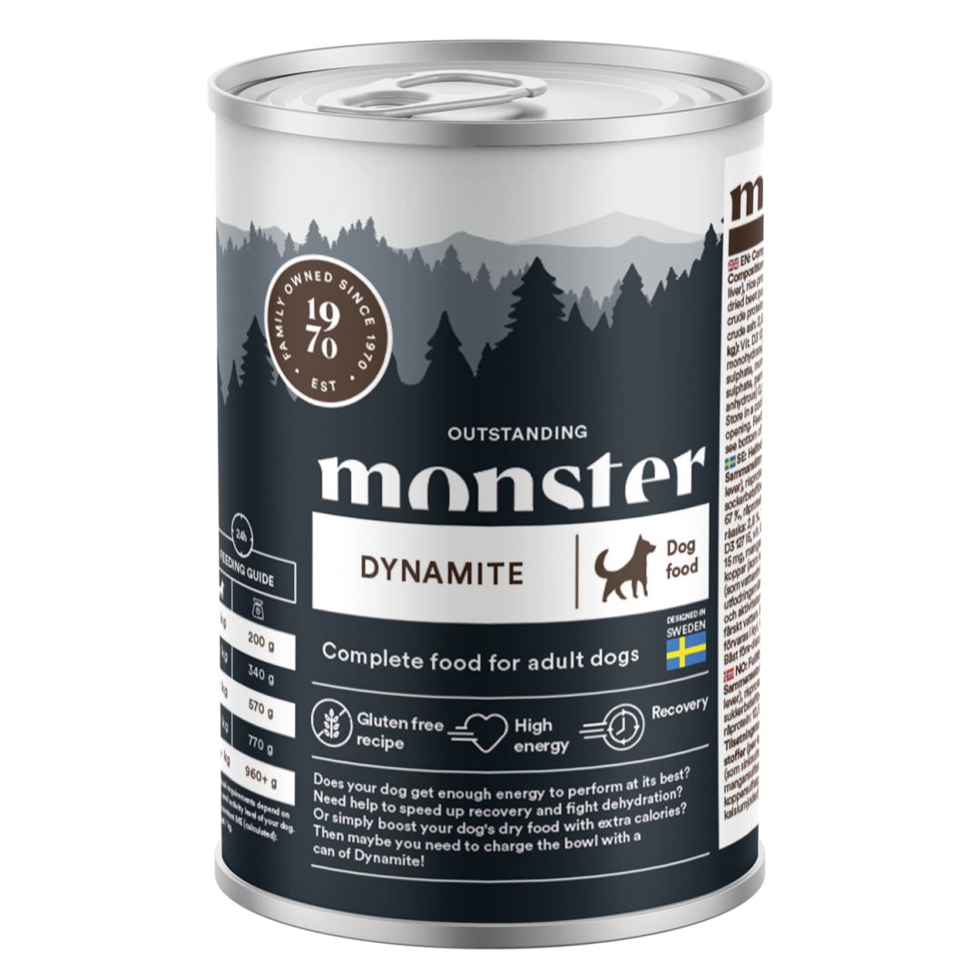 Monster Dog Dynamite kurczak adult 400 g
